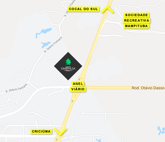 Localização Condomínio Esmeralda Premium